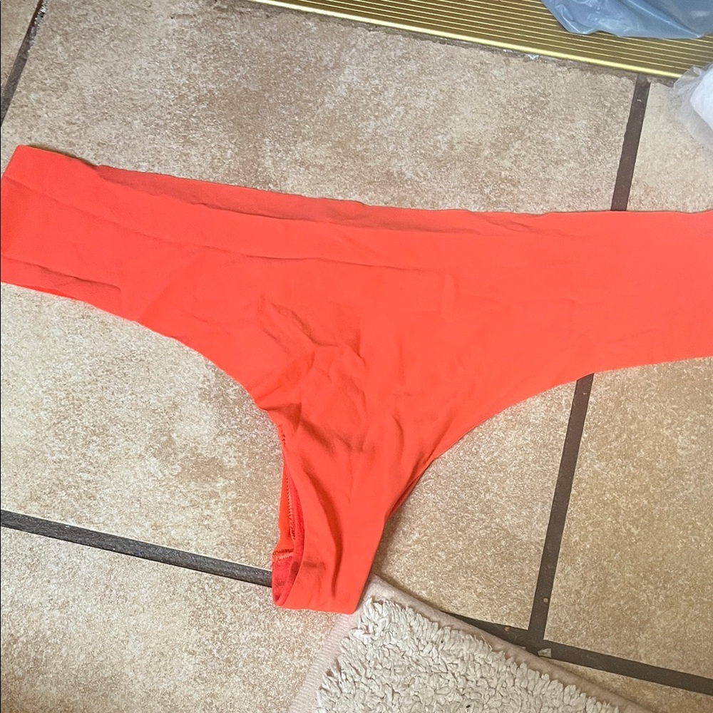 Arie Bright Orange Thong